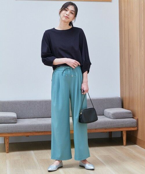 ANY / エニィ その他パンツ | 【ウエストゴム】イージーケアライトストレッチワイドパンツ | 詳細26