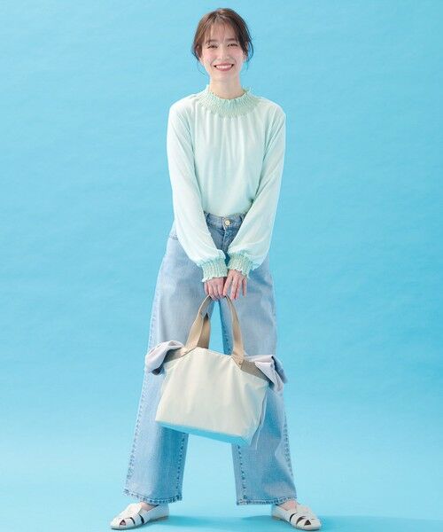 ANY / エニィ デニムパンツ | 【大好評につき新色登場/ウエストゴム/ストレッチ】ワイドデニムパンツ | 詳細17