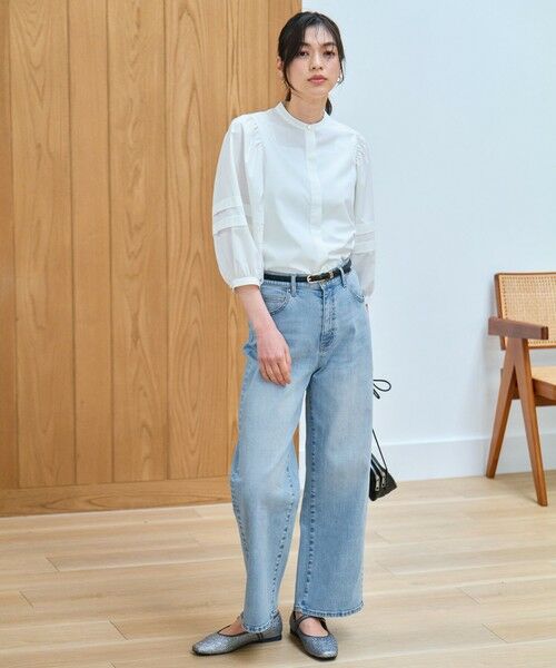 ANY / エニィ デニムパンツ | 【大好評につき新色登場/ウエストゴム/ストレッチ】ワイドデニムパンツ | 詳細4