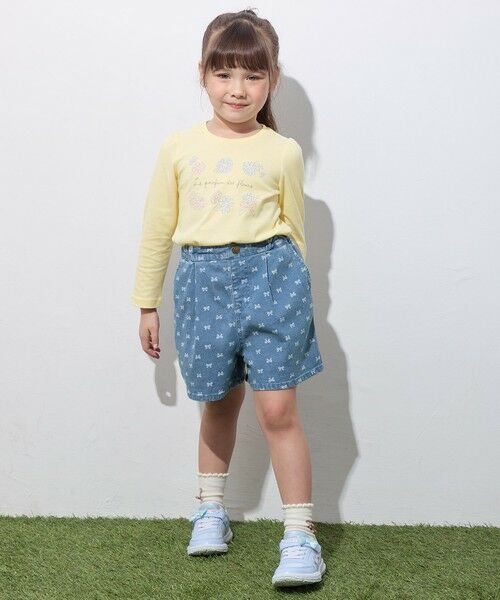 【an♡さん専用】ピリモ　新品　値下げしました￥14000→ セール】 ヒッコリープリント ハーフパンツ(ベビーサイズ