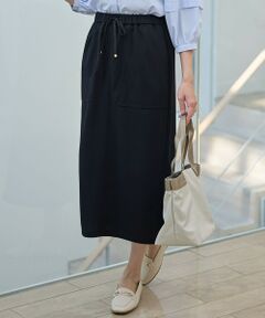 ANY / エニィ ミニ・ひざ丈スカート | カットジョーゼットベイカースカート