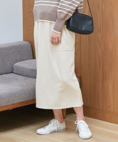 ANY / エニィ ミニ・ひざ丈スカート | カットジョーゼットベイカースカート