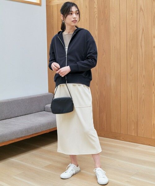 ANY / エニィ ミニ・ひざ丈スカート | カットジョーゼットベイカースカート | 詳細5