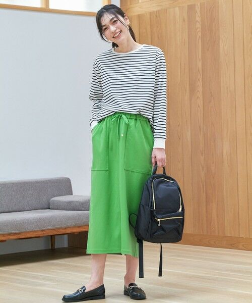 ANY / エニィ ミニ・ひざ丈スカート | カットジョーゼットベイカースカート | 詳細18