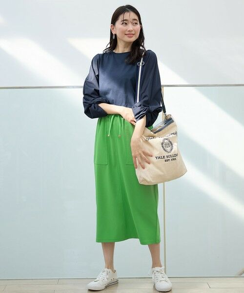 ANY / エニィ ミニ・ひざ丈スカート | カットジョーゼットベイカースカート | 詳細22