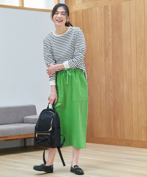 ANY / エニィ ミニ・ひざ丈スカート | カットジョーゼットベイカースカート | 詳細17