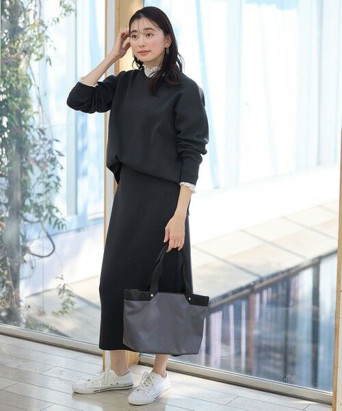 ANY / エニィ ミニ・ひざ丈スカート | 【洗濯機可/UVカット】ミラノリブニットスカート | 詳細7