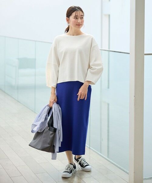 ANY / エニィ ミニ・ひざ丈スカート | 【洗濯機可/UVカット】ミラノリブニットスカート | 詳細20