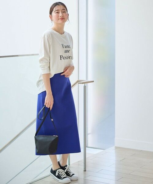 ANY / エニィ ミニ・ひざ丈スカート | 【洗濯機可/UVカット】ミラノリブニットスカート | 詳細23