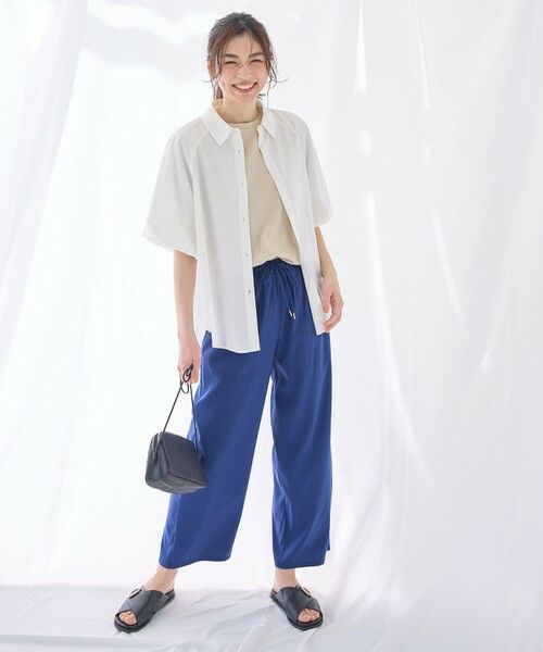 ANY / エニィ シャツ・ブラウス | 【接触冷感/UVカット/抗菌防臭/速乾】エニイファンクション パフスリーブブラウス | 詳細3