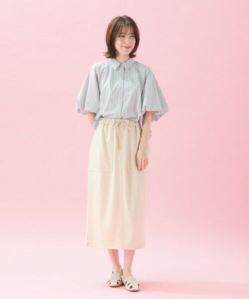 ANY / エニィ シャツ・ブラウス | 【接触冷感/UVカット/抗菌防臭/速乾】エニイファンクション パフスリーブブラウス | 詳細25