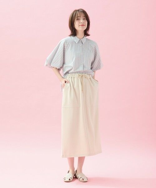 ANY / エニィ シャツ・ブラウス | 【接触冷感/UVカット/抗菌防臭/速乾】エニイファンクション パフスリーブブラウス | 詳細26