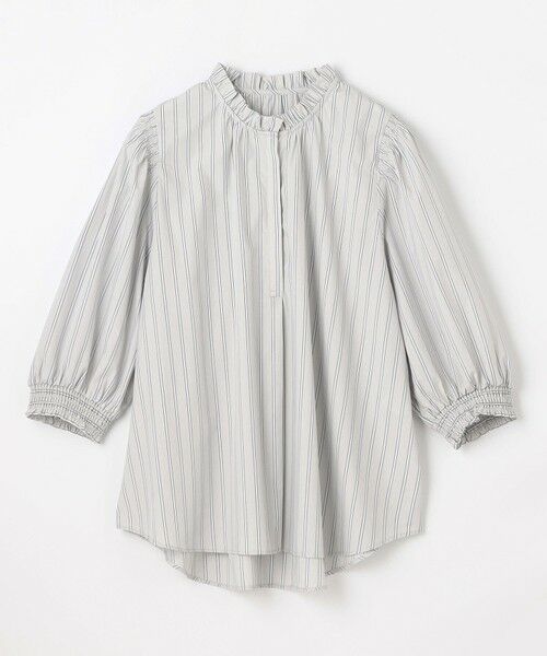 ANY / エニィ シャツ・ブラウス | 【接触冷感/UVカット/抗菌防臭/速乾】エニイファンクション シャーリングブラウス | 詳細13