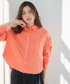 ANY / エニィ シャツ・ブラウス | 【手洗い可能】ヨーロピアンリネンシャツブラウス