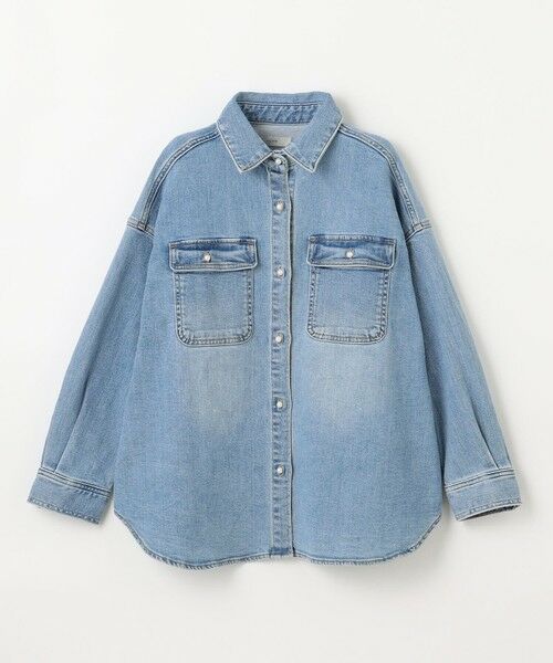 ANY / エニィ シャツ・ブラウス | 【洗濯機可/ストレッチ】デニムシャツ | 詳細12