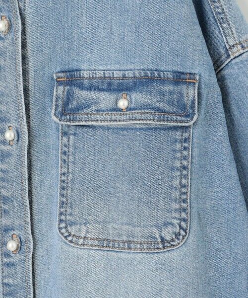 ANY / エニィ シャツ・ブラウス | 【洗濯機可/ストレッチ】デニムシャツ | 詳細15