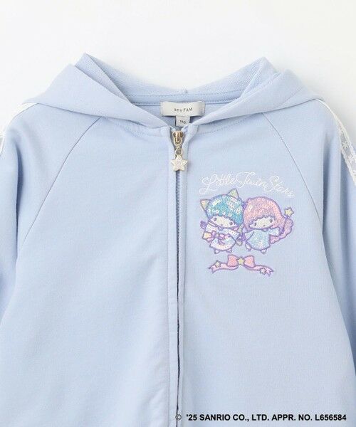 ANY / エニィ パーカー | 【any FAM× リトルツインスターズ 】キキ＆ララ 刺繍パーカー | 詳細5