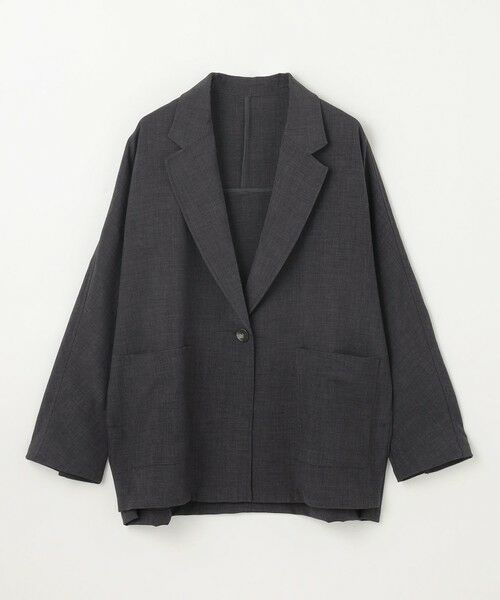 ANY / エニィ テーラードジャケット | 【洗濯機可】テックリネンドルマンジャケット | 詳細9