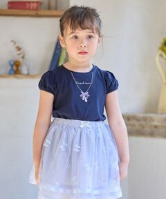 ANY / エニィ カットソー | ネックレス モチーフ Tシャツ