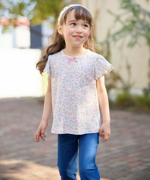 ANY / エニィ カットソー | 小花柄 プリント Tシャツ | 詳細2