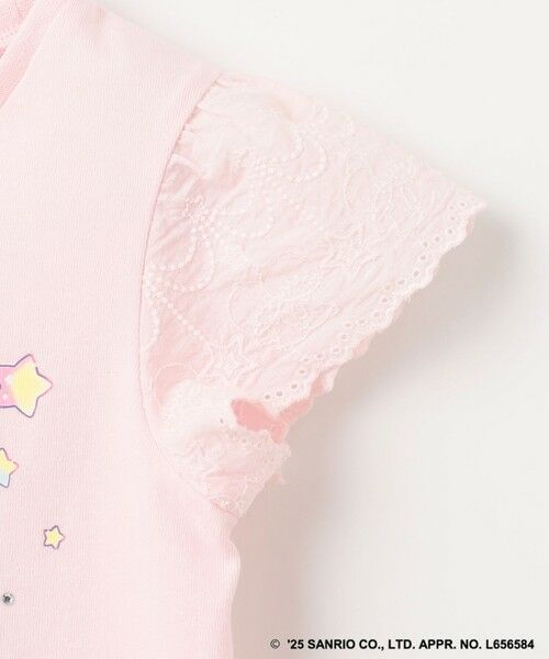 ANY / エニィ カットソー | 【any FAM× リトルツインスターズ 】キキ＆ララ 袖レースTシャツ | 詳細13