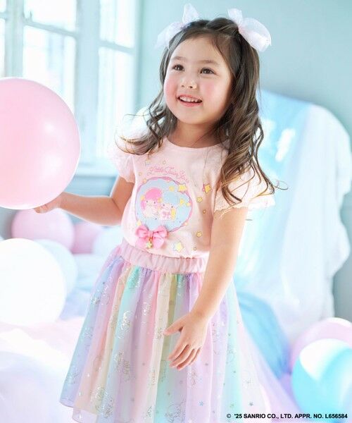 ANY / エニィ カットソー | 【any FAM× リトルツインスターズ 】キキ＆ララ 袖レースTシャツ | 詳細6