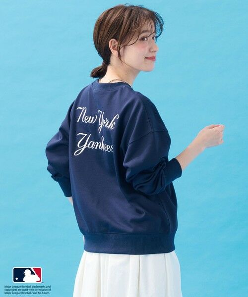 ANY / エニィ カットソー | 【洗濯機可/UVケア】MLB/メジャーリーグベースボール クルーネックスウェット | 詳細6