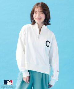 ANY / エニィ カットソー | 【洗濯機可/UVケア】MLB/メジャーリーグベースボール ジップスウェット