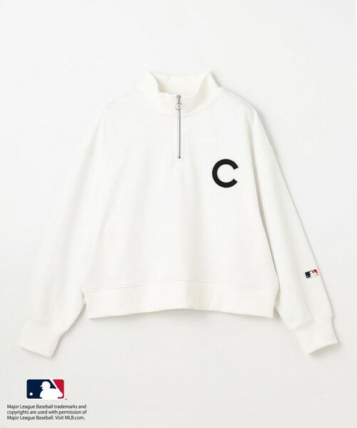 ANY / エニィ カットソー | 【洗濯機可/UVケア】MLB/メジャーリーグベースボール ジップスウェット | 詳細4