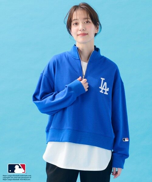 ANY / エニィ カットソー | 【洗濯機可/UVケア】MLB/メジャーリーグベースボール ジップスウェット | 詳細5