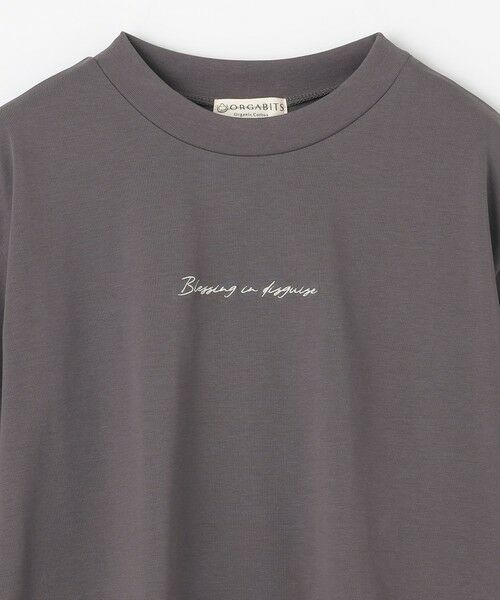 ANY / エニィ カットソー | 【洗濯機可/接触冷感/UVケア】オーガビッツ刺繍ロゴＴシャツ | 詳細14