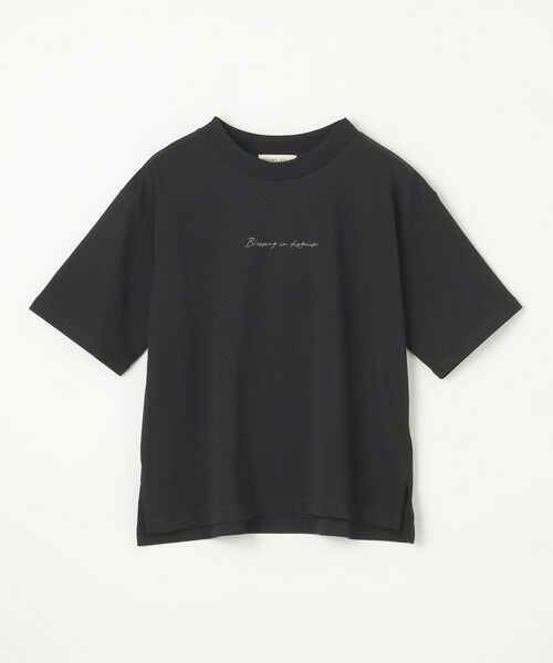 ANY / エニィ カットソー | 【洗濯機可/接触冷感/UVケア】オーガビッツ刺繍ロゴＴシャツ | 詳細24