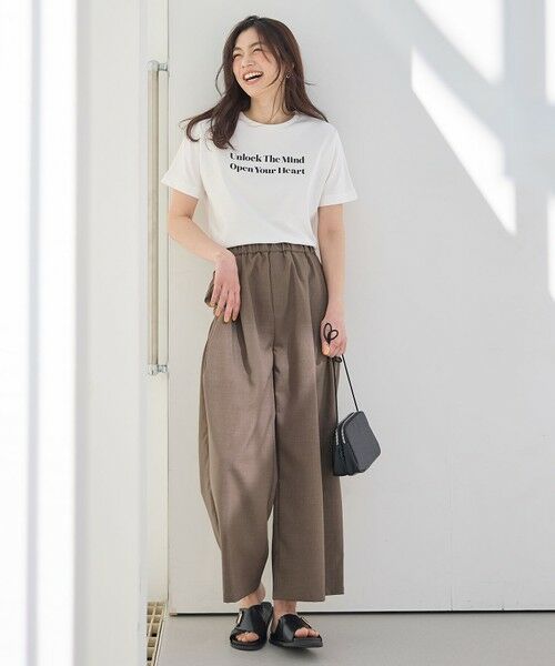 ANY / エニィ カットソー | 【洗濯機可/接触冷感/UVケア】オーガビッツロゴ・フォトTシャツ | 詳細23