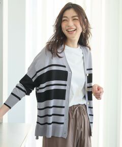 ANY / エニィ カーディガン・ボレロ | 【洗濯機可/UVカット/接触冷感】クールタッチボクシーカーディガン