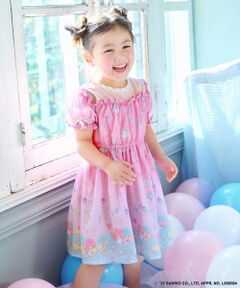 ANY / エニィ ロング・マキシ丈ワンピース | 【any FAM× リトルツインスターズ 】キキ&ララ オン・オフショルダーワンピース