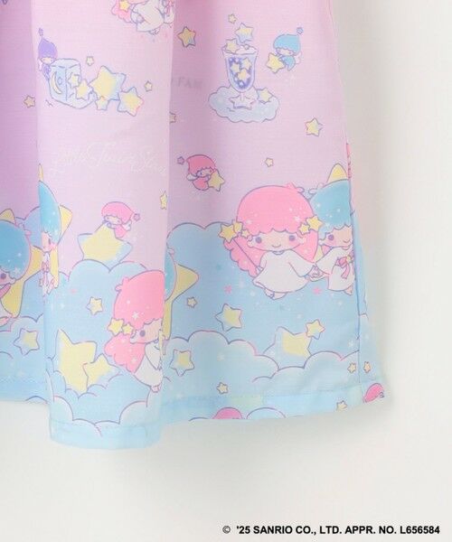 ANY / エニィ ロング・マキシ丈ワンピース | 【any FAM× リトルツインスターズ 】キキ&ララ オン・オフショルダーワンピース | 詳細11