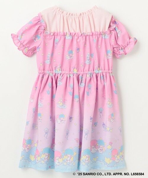 ANY / エニィ ロング・マキシ丈ワンピース | 【any FAM× リトルツインスターズ 】キキ&ララ オン・オフショルダーワンピース | 詳細5