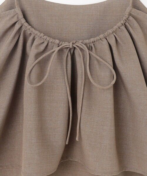 ANY / エニィ セットアップ | 【2SET/洗濯機可】テックリネンキャミソール×パンツセットアップ | 詳細25