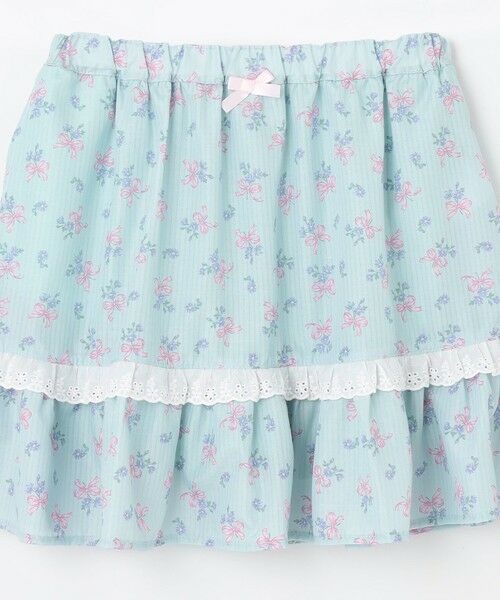 ANY / エニィ ミニ・ひざ丈スカート | フラワー×リボン スカパン | 詳細11