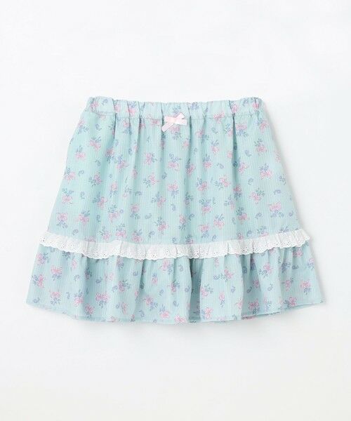 ANY / エニィ ミニ・ひざ丈スカート | フラワー×リボン スカパン | 詳細9