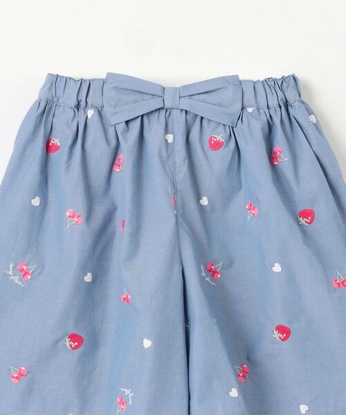 ANY / エニィ ショート・ハーフ・半端丈パンツ | 総柄刺繍 キュロット | 詳細14