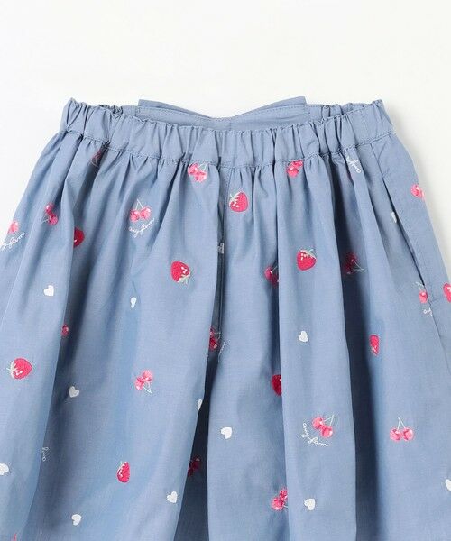 ANY / エニィ ショート・ハーフ・半端丈パンツ | 総柄刺繍 キュロット | 詳細15