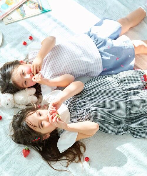 ANY / エニィ ショート・ハーフ・半端丈パンツ | 総柄刺繍 キュロット | 詳細7