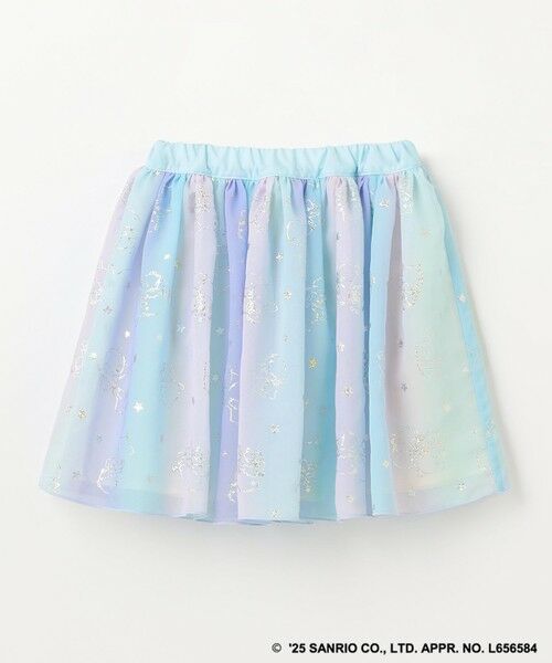 ANY / エニィ ミニ・ひざ丈スカート | 【any FAM× リトルツインスターズ 】キキ＆ララ シフォンスカート | 詳細4