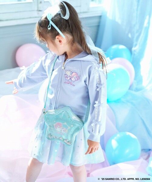 ANY / エニィ ミニ・ひざ丈スカート | 【any FAM× リトルツインスターズ 】キキ＆ララ シフォンスカート | 詳細3