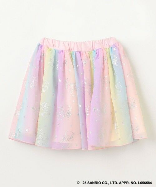 ANY / エニィ ミニ・ひざ丈スカート | 【any FAM× リトルツインスターズ 】キキ＆ララ シフォンスカート | 詳細12