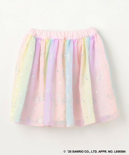 ANY / エニィ ミニ・ひざ丈スカート | 【any FAM× リトルツインスターズ 】キキ＆ララ シフォンスカート | 詳細11