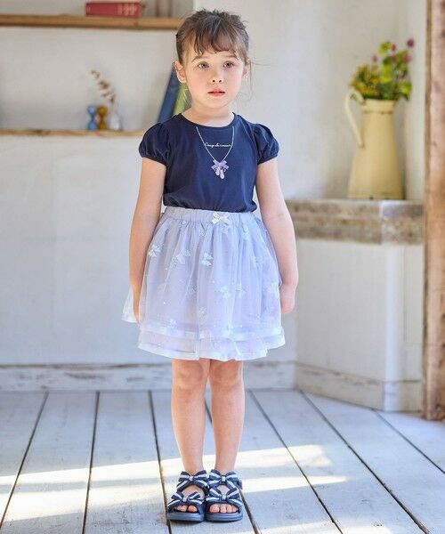 ANY / エニィ ミニ・ひざ丈スカート | リボン チュールスカート | 詳細9