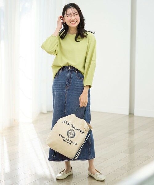 ANY / エニィ ミニ・ひざ丈スカート | フロントスリットデニムスカート | 詳細25