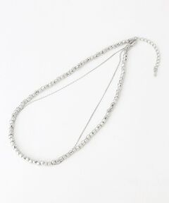 ANY / エニィ ネックレス・ペンダント・チョーカー | ２連メタルチェーンネックレス